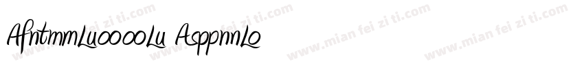 Amienne Bold字体转换